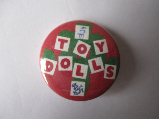 TOY DOLLS dig that groove baby punk badge