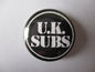 UK SUBS punk badge ( Various designs )