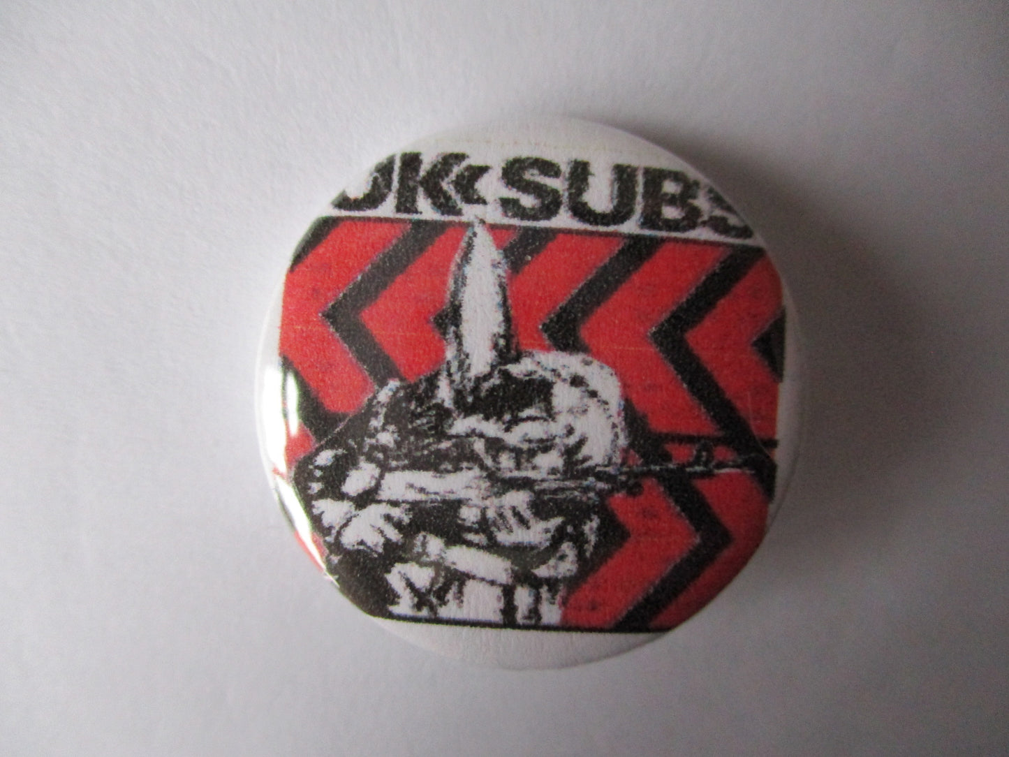 UK SUBS punk badge ( Various designs )