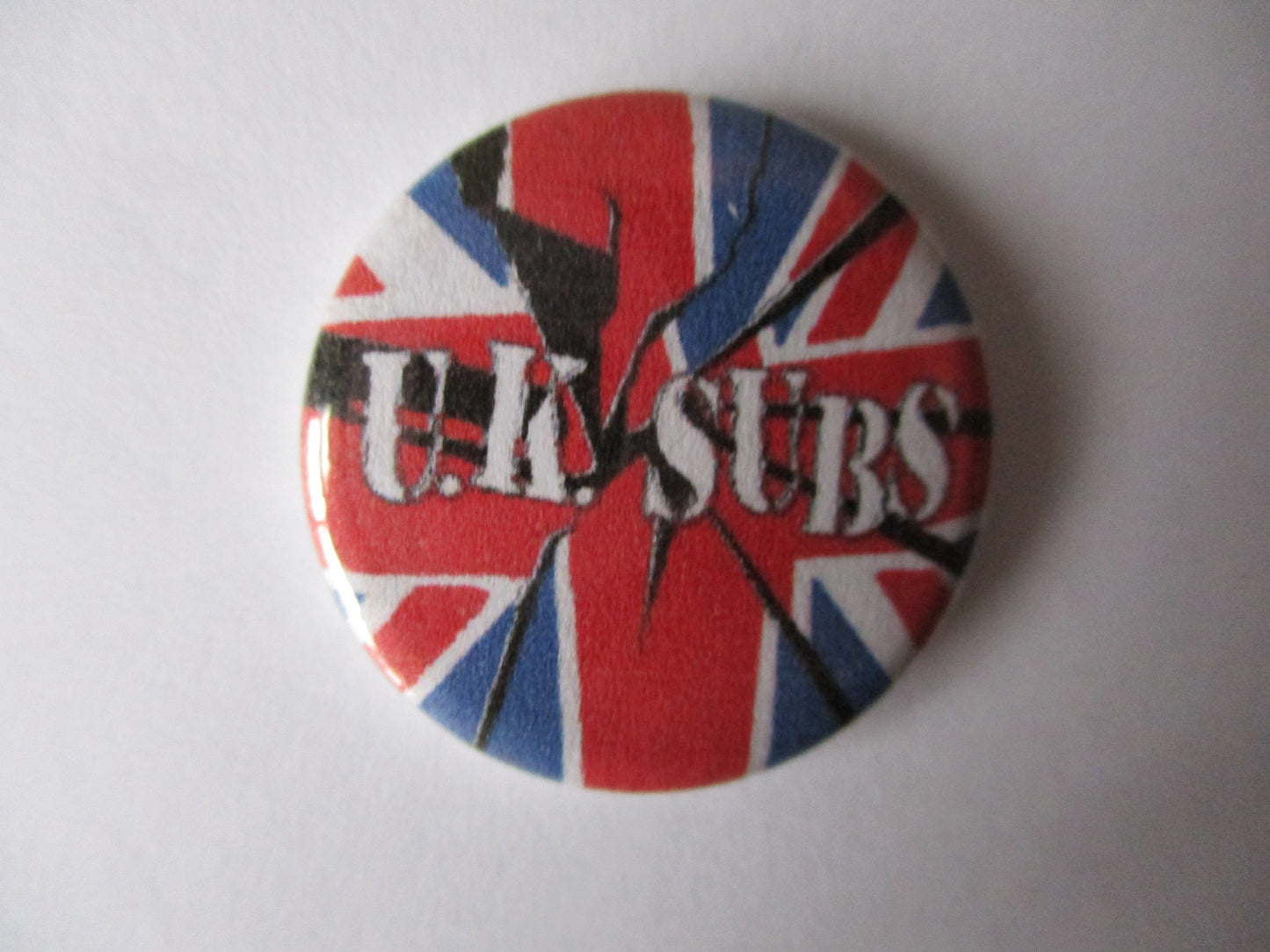 UK SUBS punk badge ( Various designs )