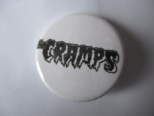 THE CRAMPS psychobilly punk badge (VARIOUS DESIGNS)