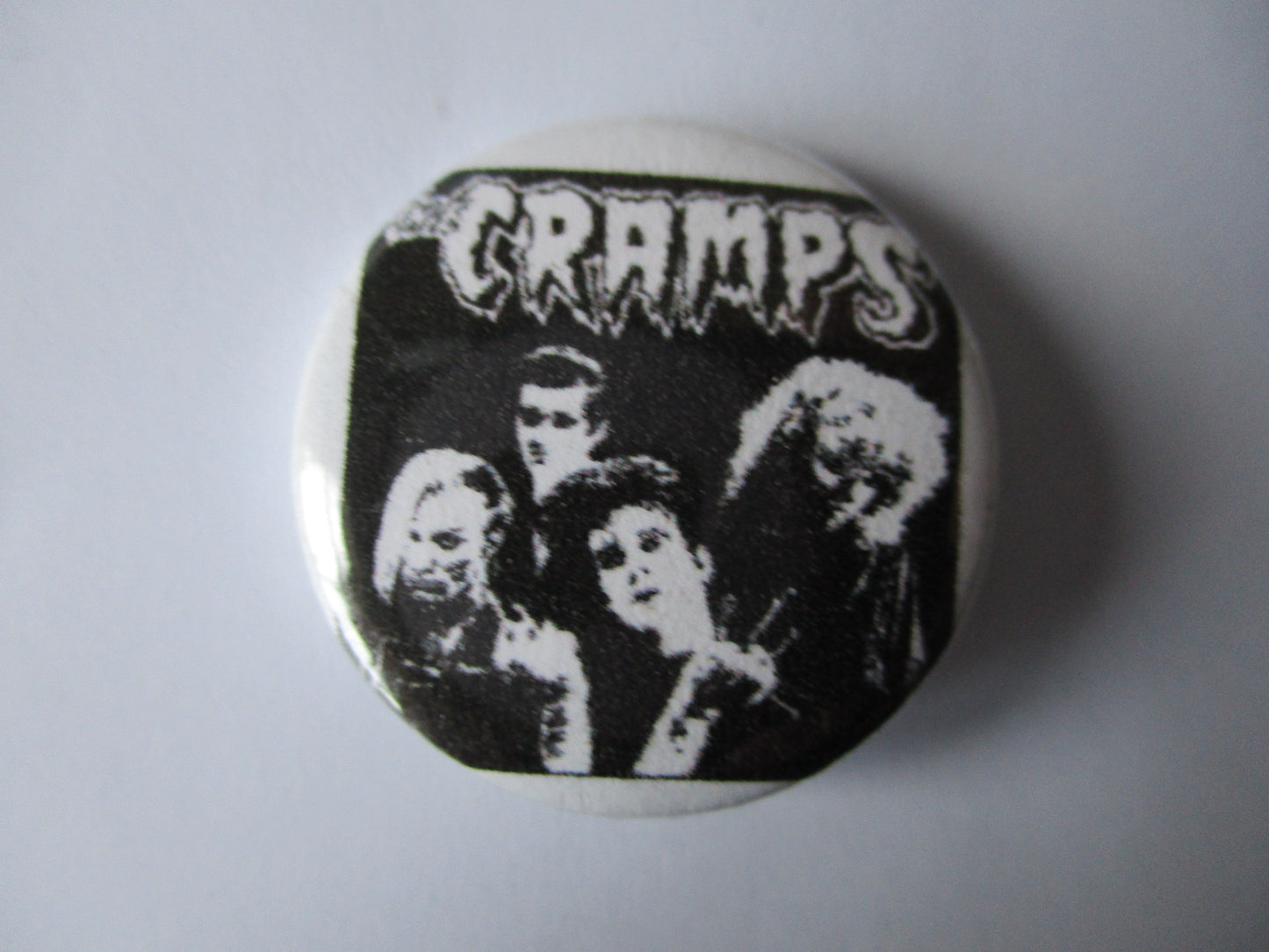 THE CRAMPS psychobilly punk badge (VARIOUS DESIGNS)