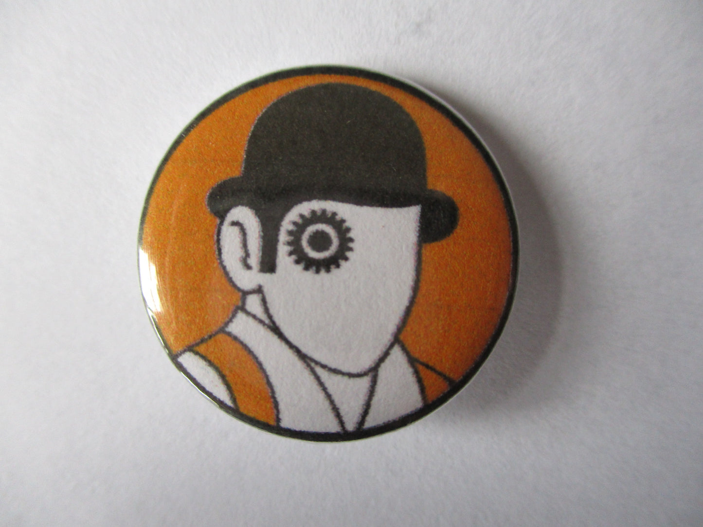 CLOCKWORK ORANGE oi! ska badge (VARIOUS DESIGNS )