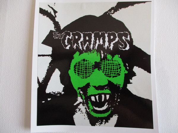 THE CRAMPS human fly psychobilly PUNK VINYL STICKER – Savage Amusement