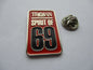 TROJAN SPIRIT OF 69 red SKINHEAD SKA METAL BADGE