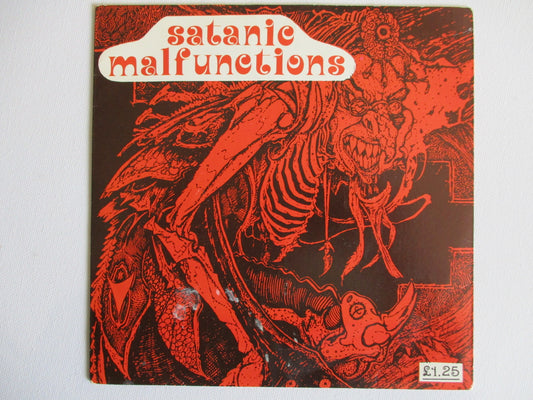 SATANIC MALFUNCTIONS ..all i can take 7" G VG