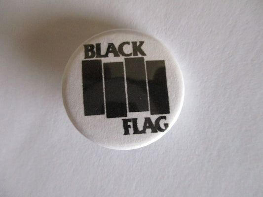 BLACK FLAG punk badge one only