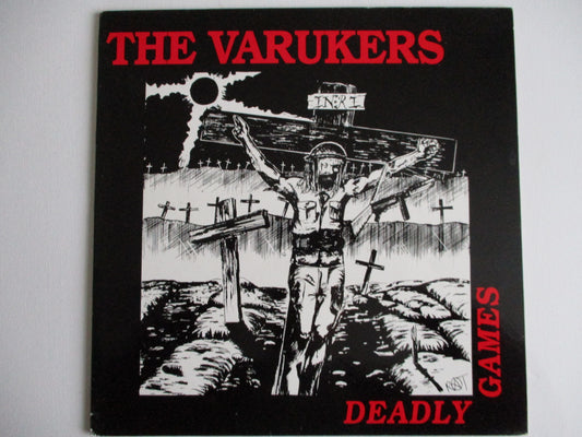 THE VARUKERS deadly games LP VG+ EX