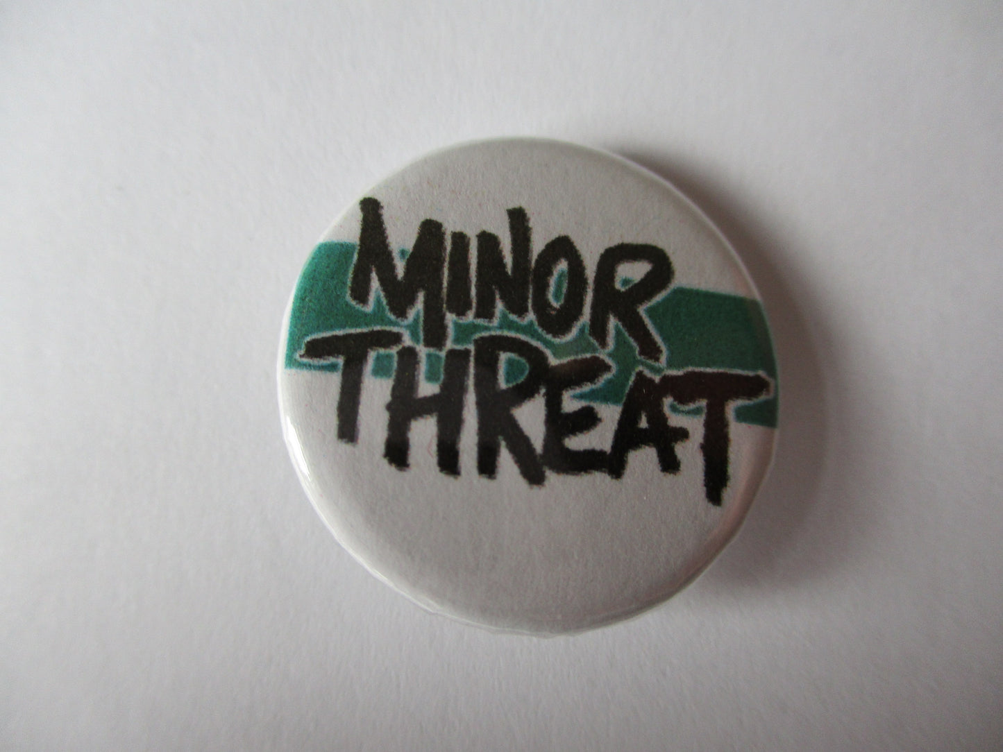 MINOR THREAT punk badge