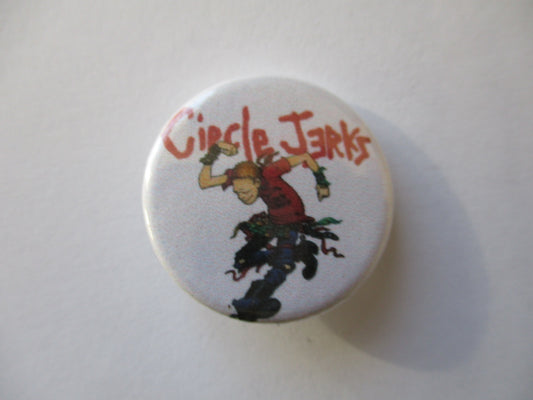 CIRCLE JERKS punk badge