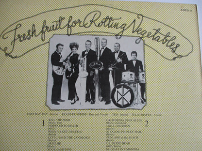 DEAD KENNEDYS fresh fruit LP & poster , heads back cover! G VG