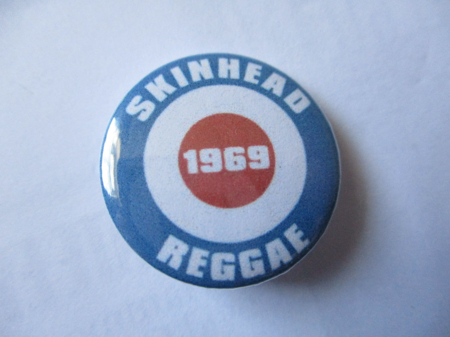 SKINHEAD REGGAE mod ska badge