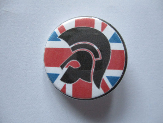 TROJAN union jack ska badge