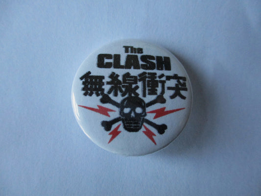 THE CLASH punk badge ( Various designs)