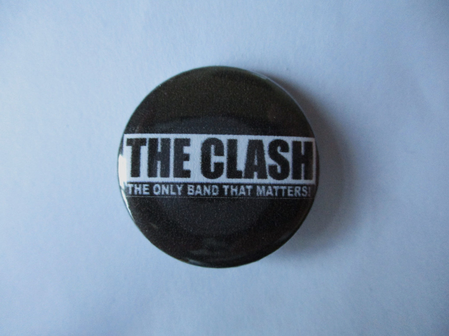 THE CLASH punk badge ( Various designs)