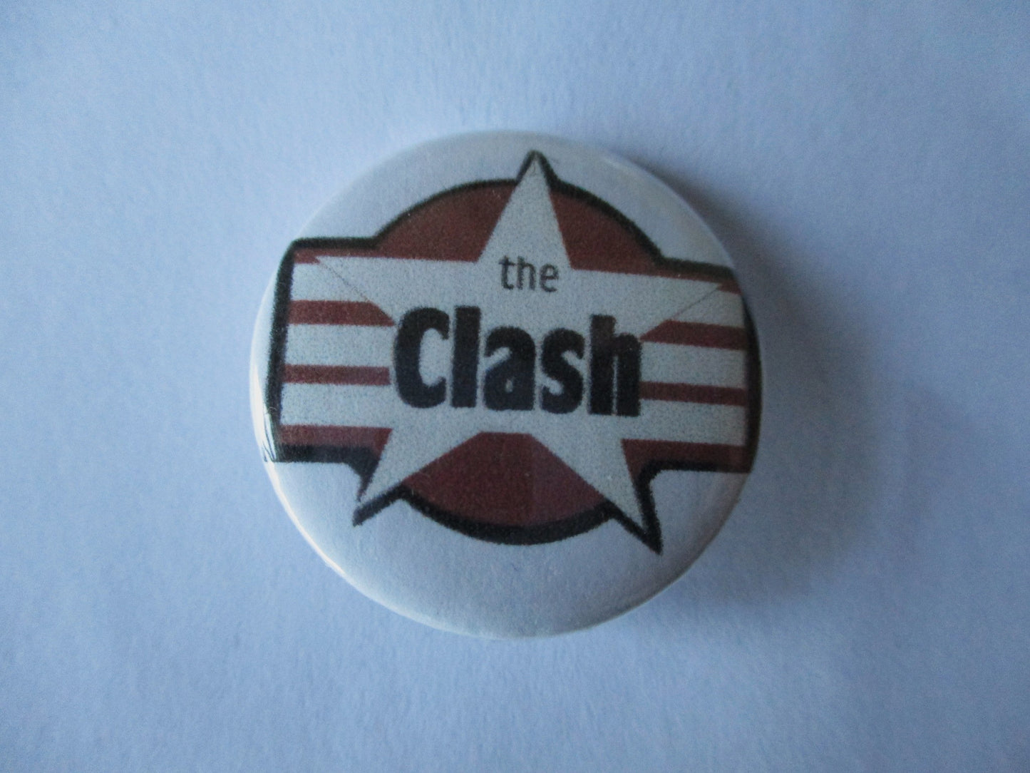 THE CLASH punk badge ( Various designs)