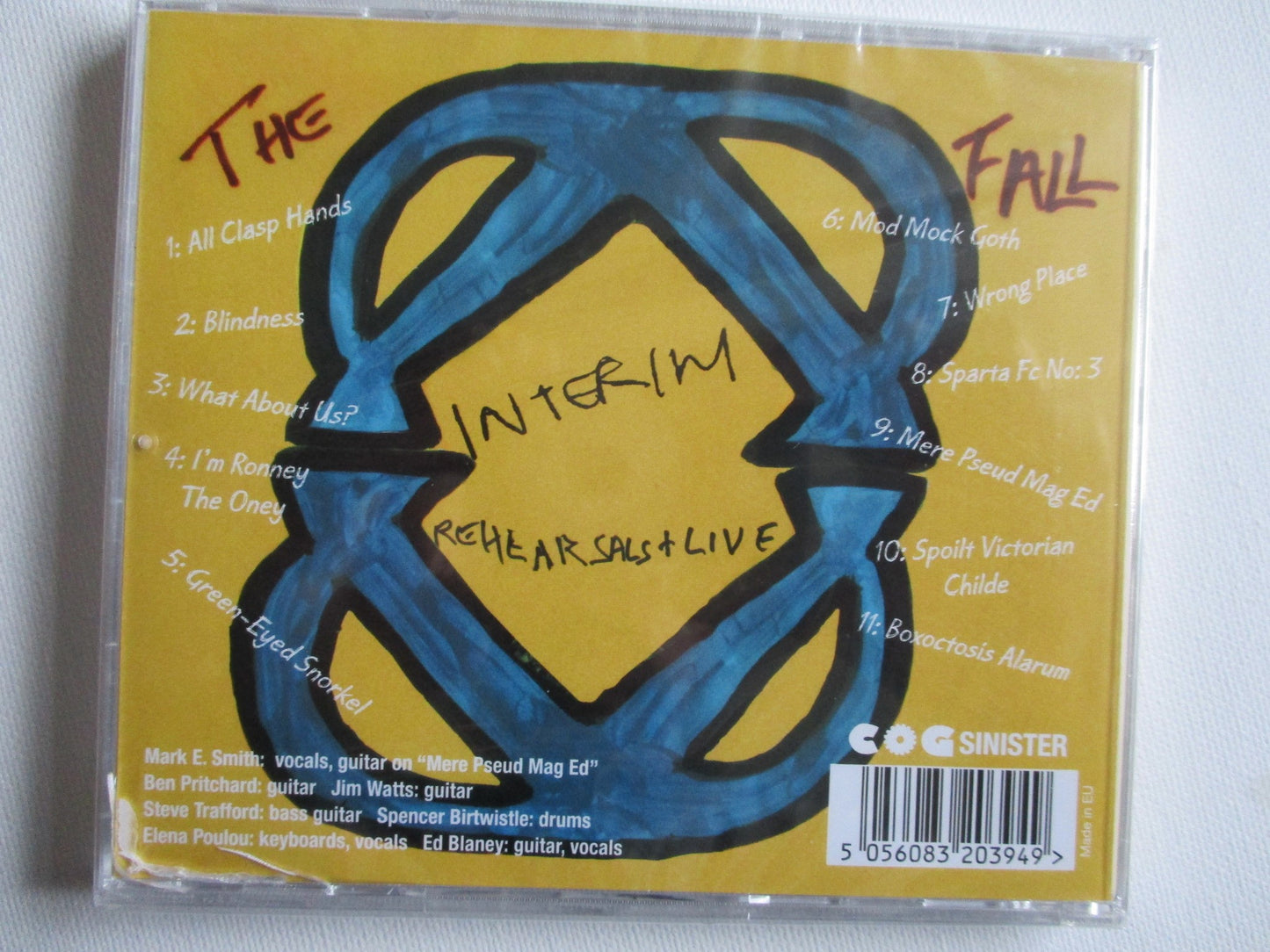 THE FALL interim - rehearsals & live CD