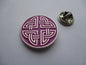 NEW MODEL ARMY purple POST PUNK METAL BADGE