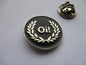 OI! LAUREL WREATH small SKINHEAD METAL BADGE