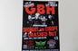 PUNK GIG FLYERS - Steve Ignorant , GBH , Killing Joke , Rebellion , Damned , Levellers - Savage Amusement