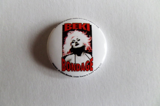 BEKI BONDAGE punk badge vice squad - Savage Amusement