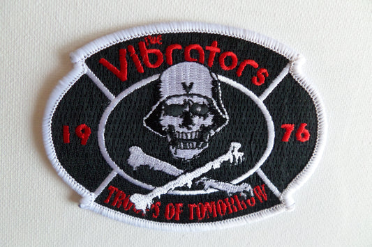 THE VIBRATORS embroidered oi! punk PATCH - Savage Amusement