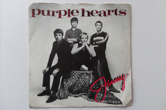 PURPLE HEARTS jimmy 7" VG G+ - Savage Amusement