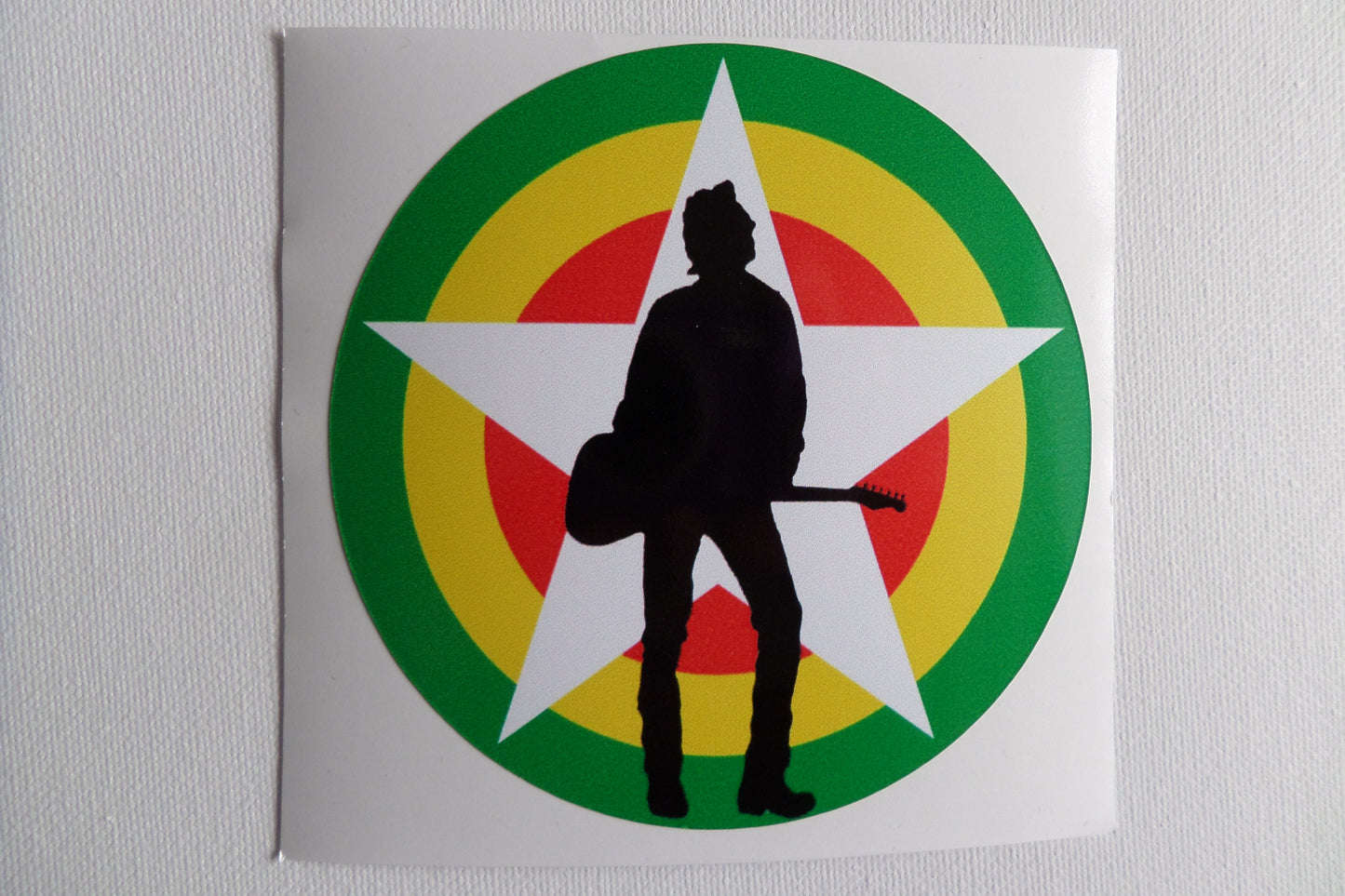 JOE STRUMMER the clash large PUNK VINYL STICKER