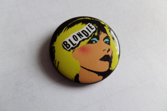 BLONDIE full colour PUNK BADGE