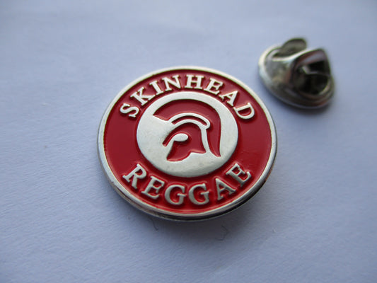 SKINHEAD REGGAE small  SKA METAL BADGE £2.99ea